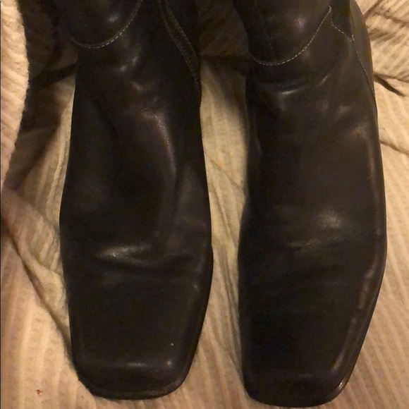 Anne Klein high heeled knee high boots - Picture 3 of 8